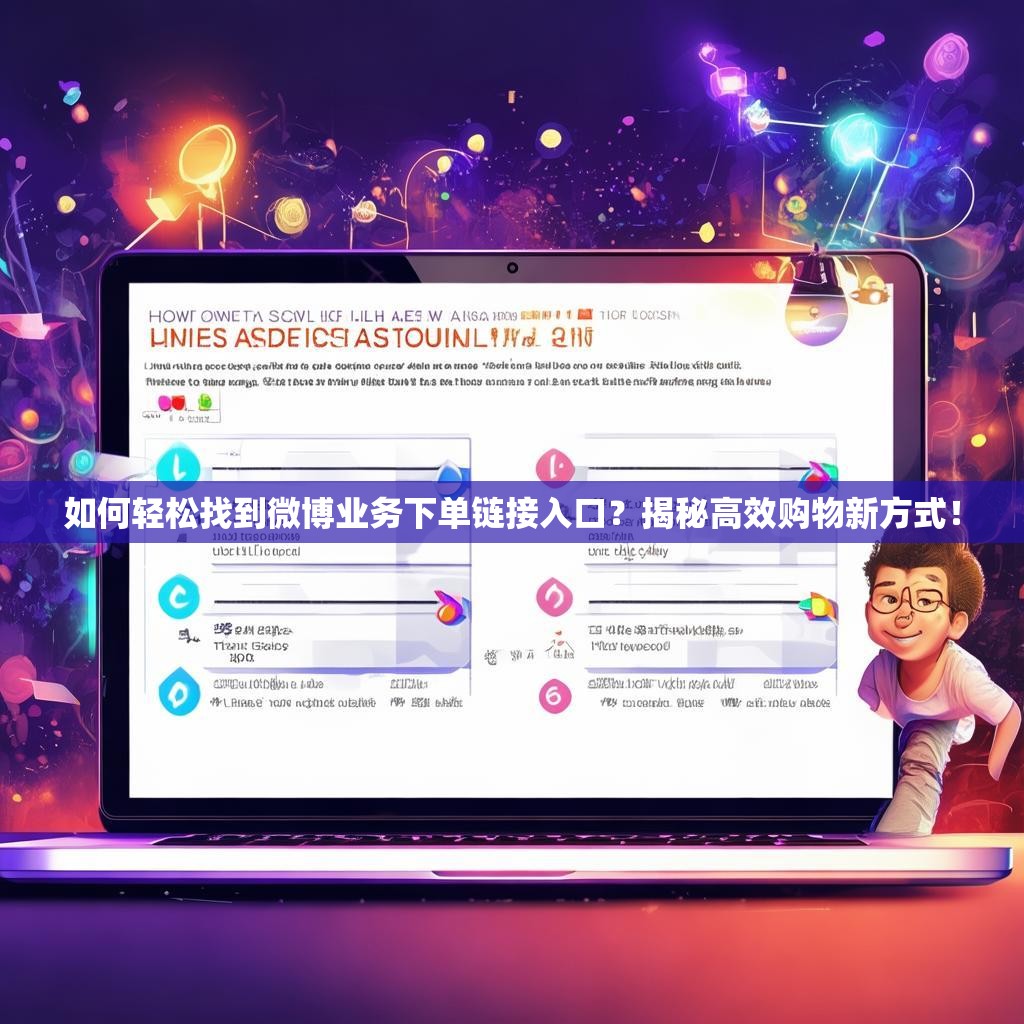 如何轻松找到微博业务下单链接入口？揭秘高效购物新方式！